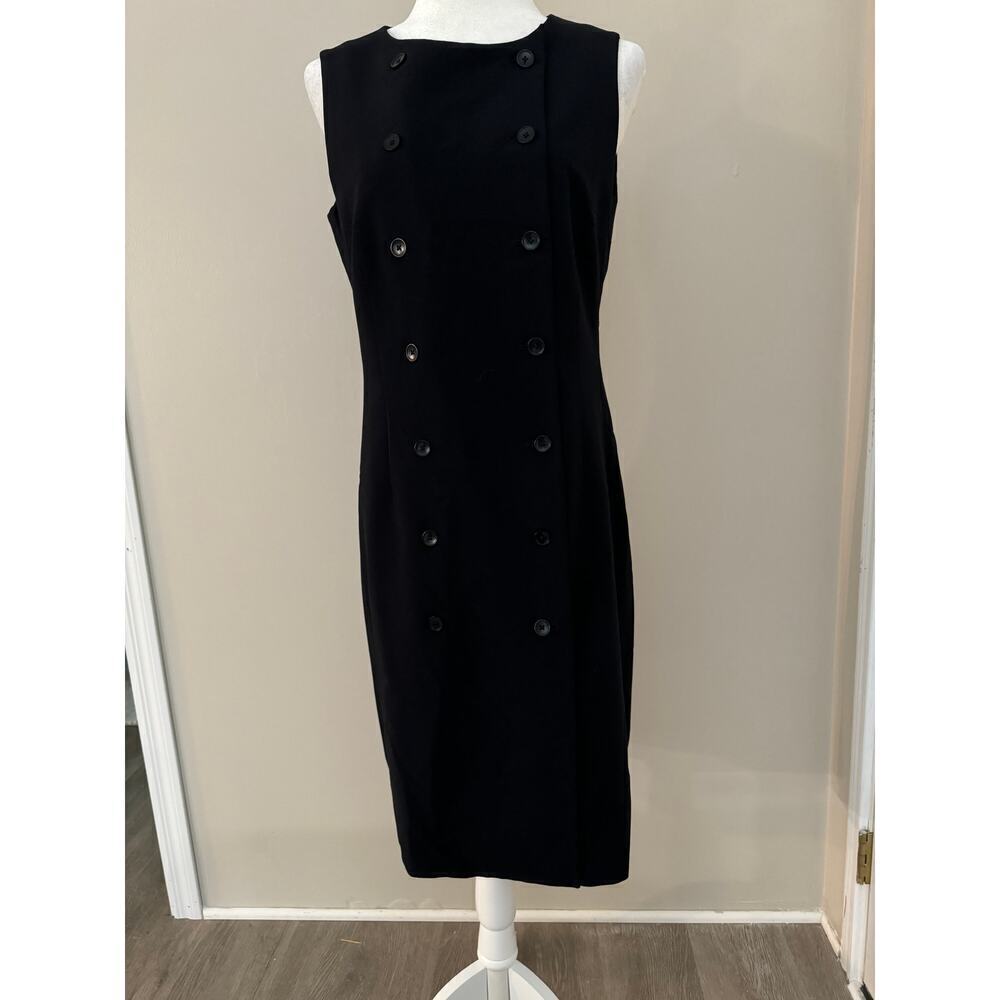 Talbots Collection Dark Blue Sleeveless Dress - Size 6
